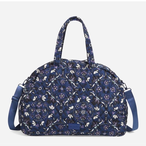Vera Bradley Bags Vera Bradley Grand Travel Bag Suitcase Navy Floral Nwt Poshmark
